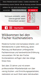 Mobile Screenshot of fischer-kuechenatelier.de